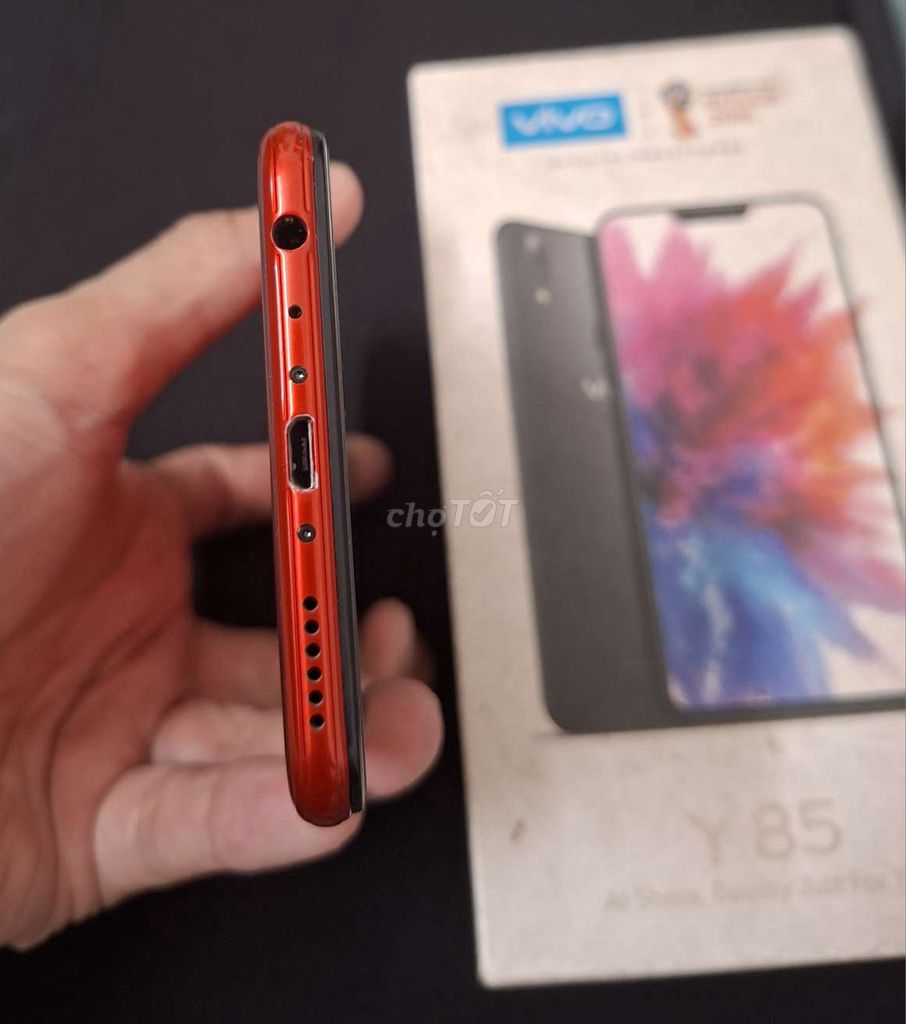 Vivo Y85 Đỏ Đã sử dụng. Mua bán Điện thoại tại Quận Bình Thạnh Tp Hồ Chí Minh được đăng bởi anh Huy hình 1