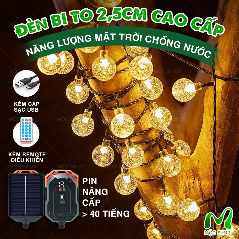 ĐÈN 100 BÓNG BI TO PHIÊN BẢN CAO CẤP REMOTE USB. Mua bán Đèn tại Quận 4 Tp Hồ Chí Minh được đăng bởi N hình 1