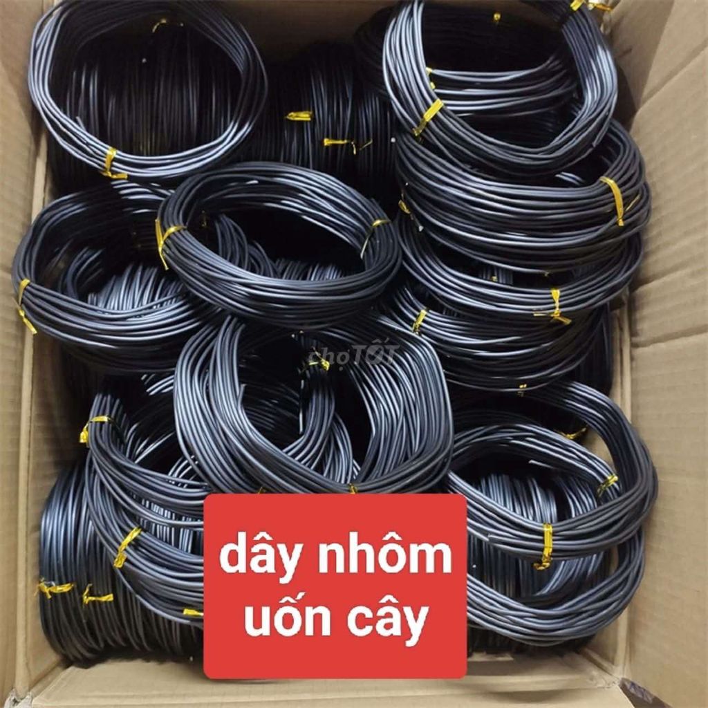 Dây uốn cây Nhôm Đen. Mua bán Nội thất, đồ gia dụng khác tại Huyện Ý Yên Nam Định được đăng bởi Đinh Cúc hình 1