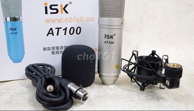 MIC AT100 VÀ SOUNDCARD K10 MỚI THANH LÝ