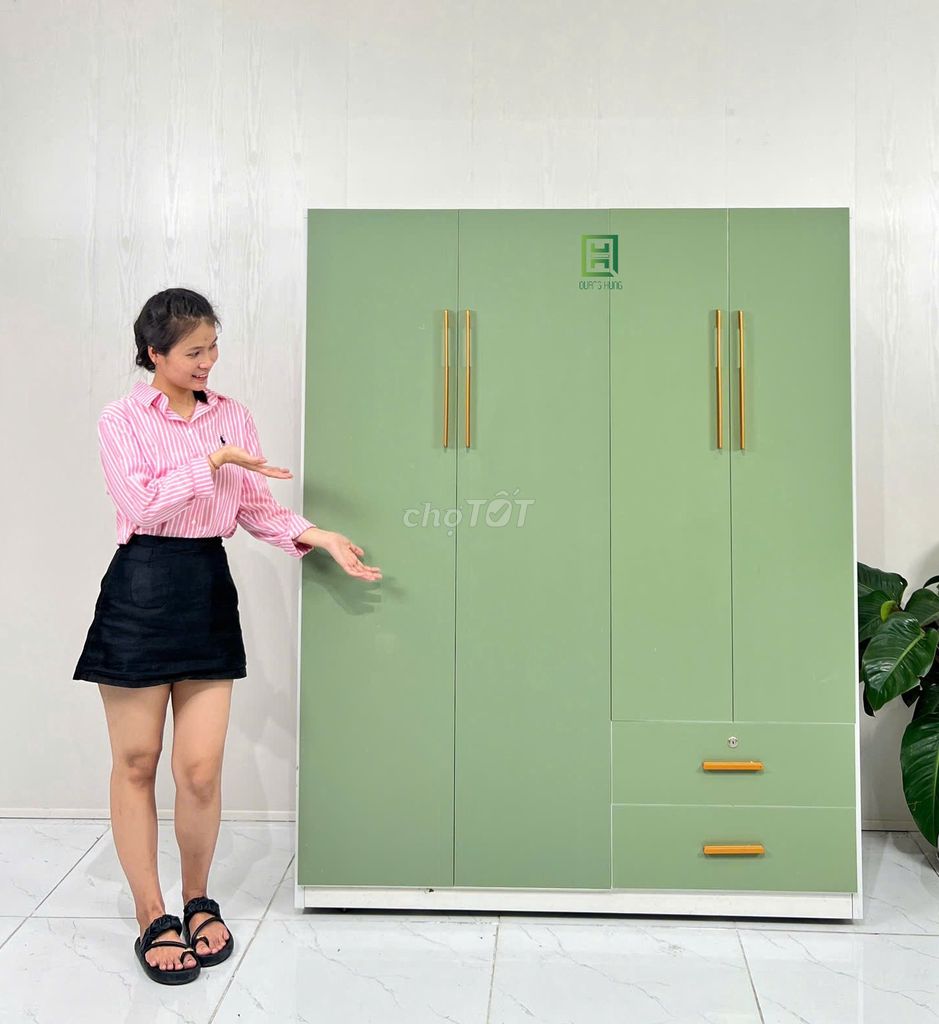 TỦ NHỰA ĐÀI LOAN 4 CÁNH -TỦ NHỰA QUẦN ÁO - TỦ NHỰA. Mua bán Tủ, kệ gia đình tại Thành phố Thủ Đức Tp Hồ Chí Minh được đăng bởi LÊ VĂN HÙNG hình 1