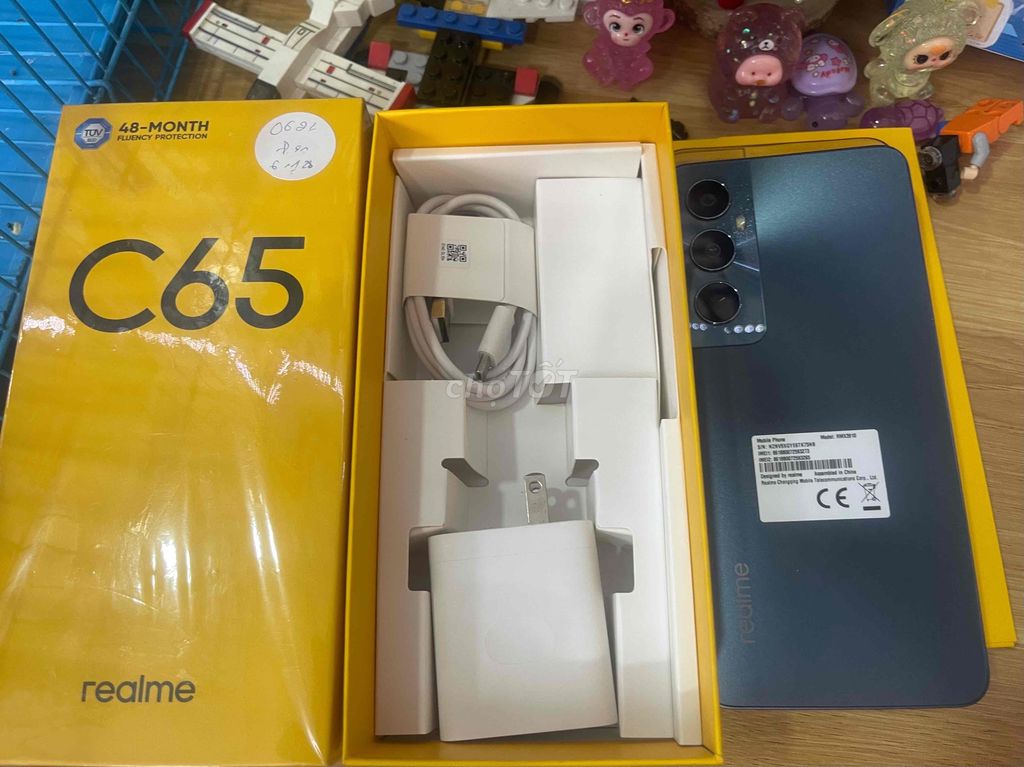 Realme C65 ( gam 6+2,bộ nhớ 128G ) zin đẹp Pullbox