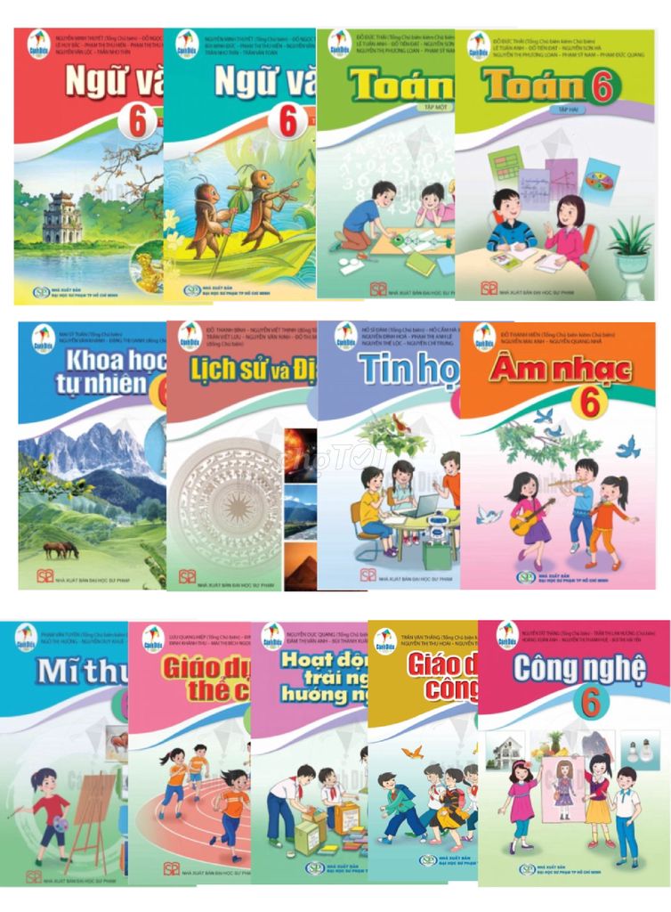 Bộ SGK + Bài tập lớp 6 - Cánh Diều