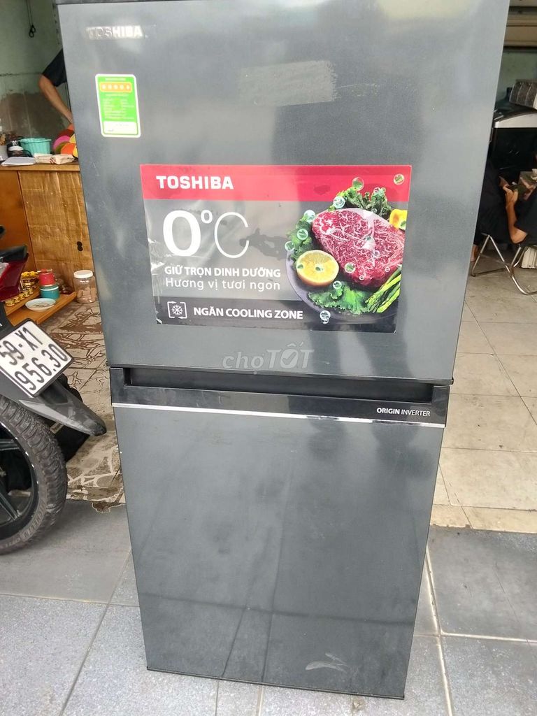 Tủ lạnh Toshiba 180L Xám. Mua bán Tủ lạnh tại Thành phố Thủ Đức Tp Hồ Chí Minh được đăng bởi Quảng Phát hình 1
