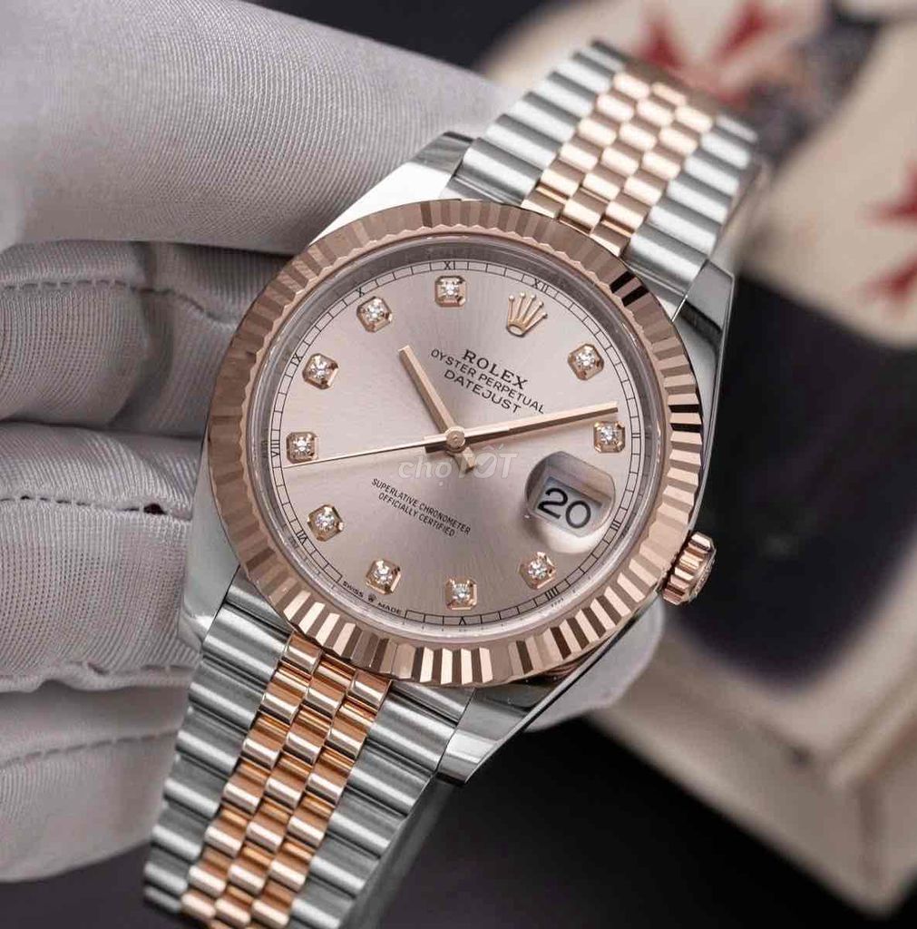 RL date-just 41mm 126331 Sundust lướt 2022