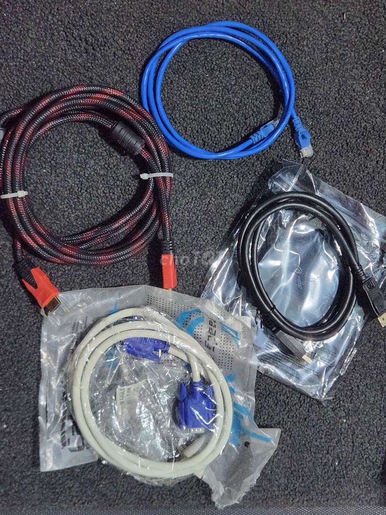 Cáp DP Samsung Đen, Đỏ 1.5m , hdmi, Vga , cat5. Mua bán Phụ kiện (Màn hình, Chuột...) tại Huyện Bến Lức Long An được đăng bởi k10003 hình 1