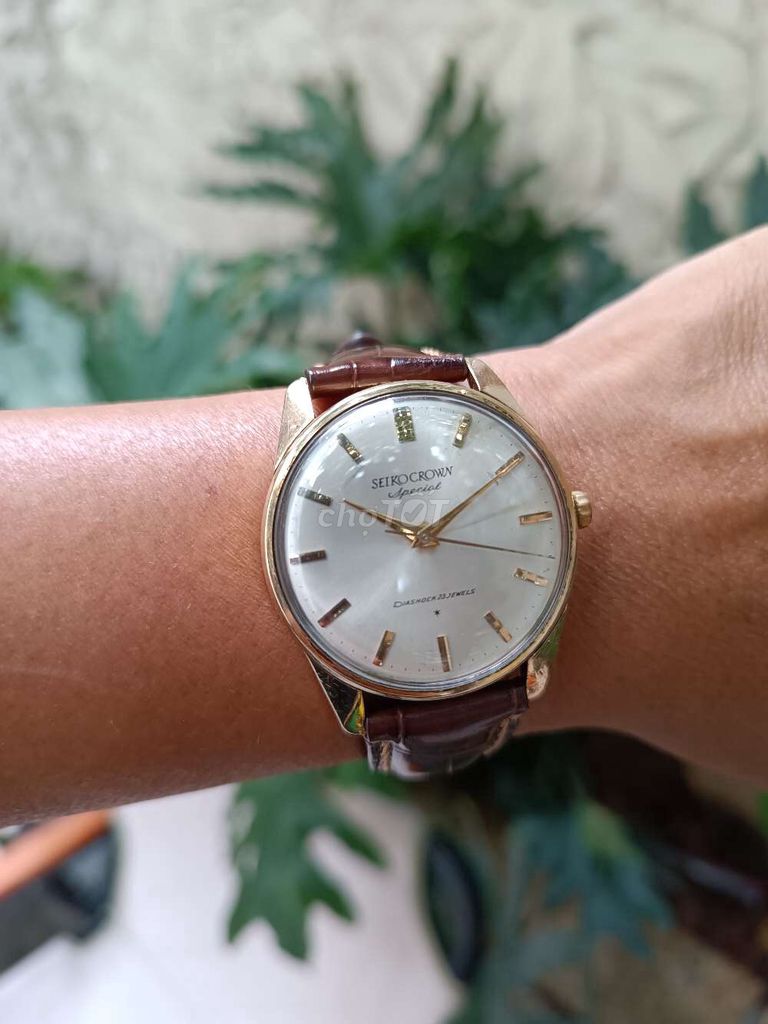 Đồng hồ Seiko Crown Special bọc vàng 14k. Mua bán Đồng hồ tại Huyện Thanh Trì Hà Nội được đăng bởi Nguyễn Anh Thắng hình 1