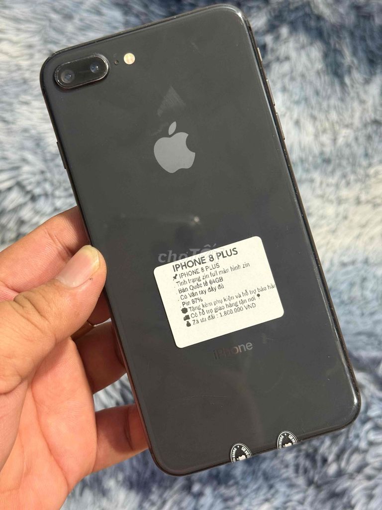 l iPhone 8 Plus 64GB Pin 97% Màn hình zin full vân. Mua bán Điện thoại tại Huyện Trảng Bom Đồng Nai được đăng bởi Hồ Trung Hiếu hình 1