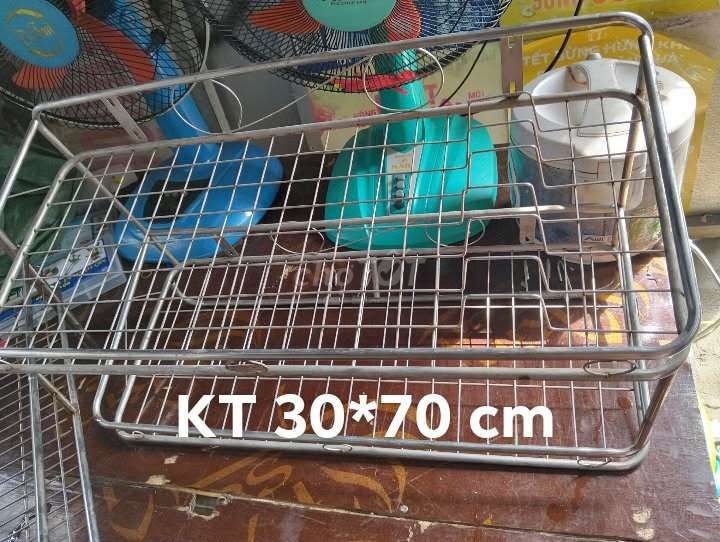 Kệ chén Inox treo tường 30x70 cm. Mua bán Tủ, kệ gia đình tại Quận Sơn Trà Đà Nẵng được đăng bởi tôm tít tồ hình 1
