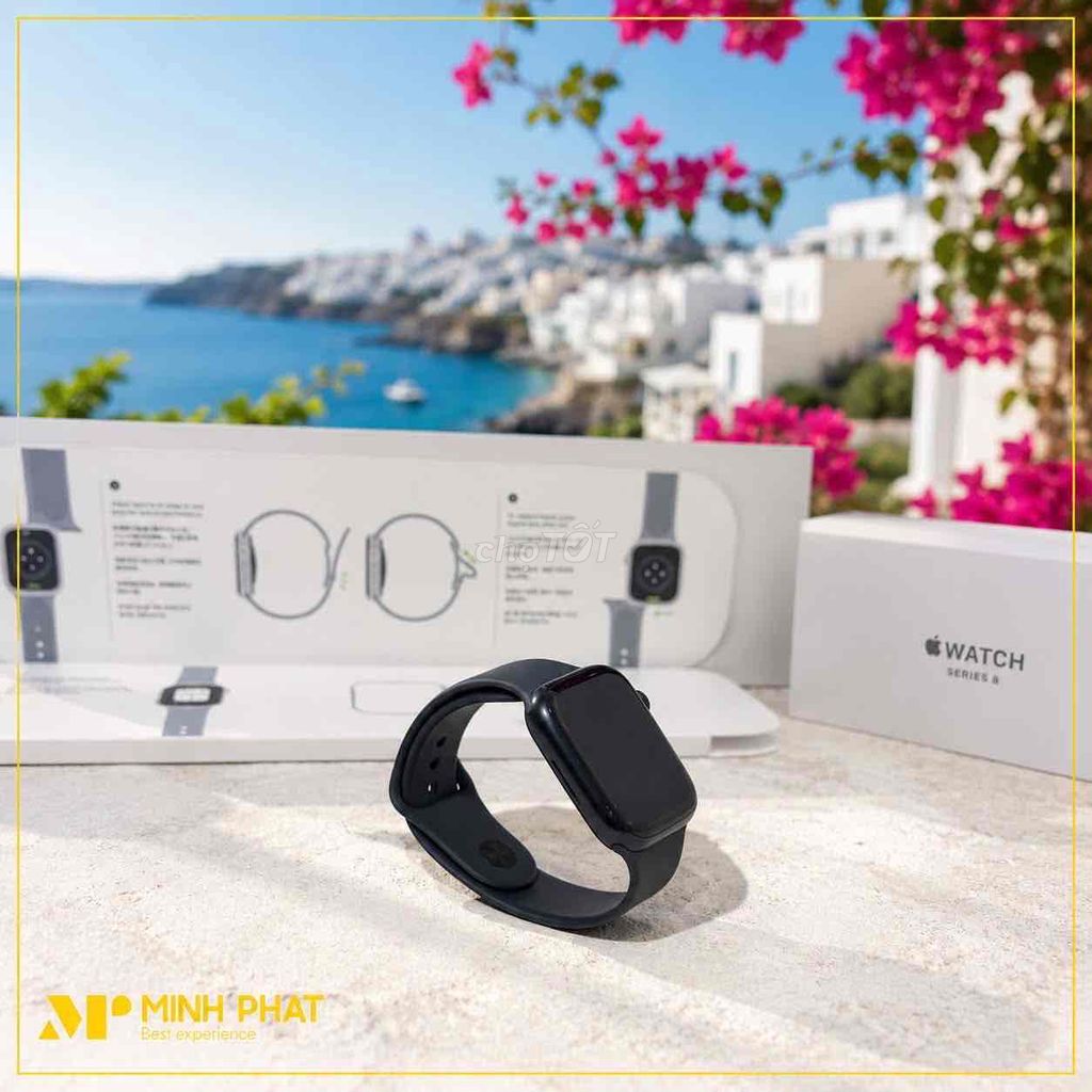 Apple Watch Series 8 GPS 45mm Midnight Like new. Mua bán Thiết bị đeo thông minh tại Quận Ninh Kiều Cần Thơ được đăng bởi Minh Phát hình 1