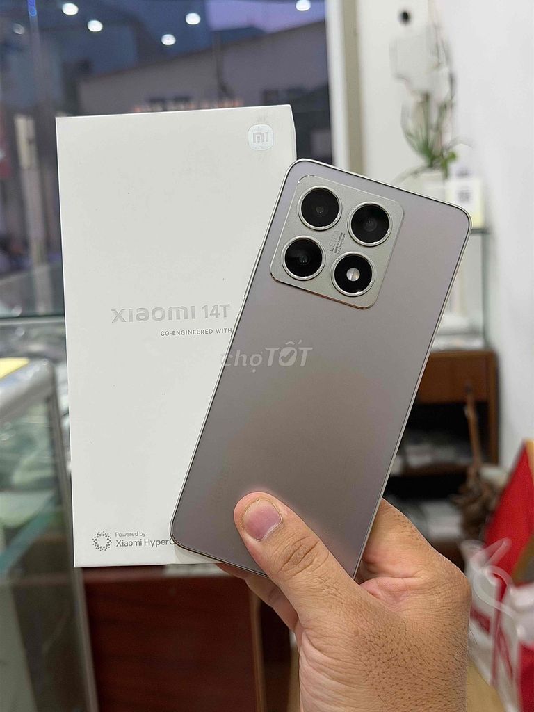 Xiaomi 14T 5G 512GB Xám Dimensity 8300 Ultra VN. Mua bán Điện thoại tại Quận Ninh Kiều Cần Thơ được đăng bởi Cầm Đồ Tấn Lợi hình 1