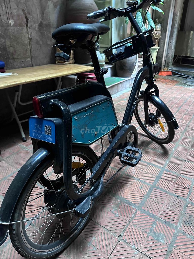 Xe đạp điện trợ lực QIQ Đen. Mua bán Xe điện tại Quận Hoàn Kiếm Hà Nội được đăng bởi Lê Thắng hình 6