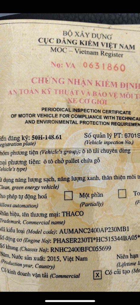 Thaco Auman 2015 9t999. Mua bán Xe tải, xe ben tại Huyện Bình Chánh Tp Hồ Chí Minh được đăng bởi Dương Ôtô  hình 13