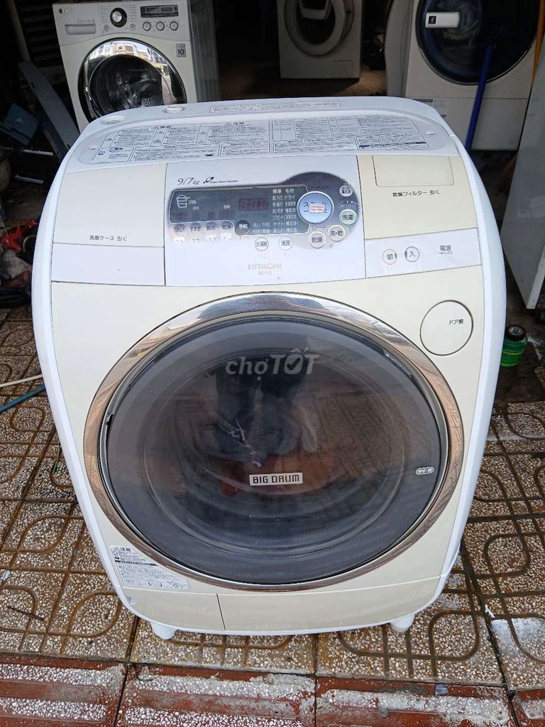 Máy giặt Hitachi Big Drum 9kg. Mua bán Máy giặt tại Quận Tân Phú Tp Hồ Chí Minh được đăng bởi Long hình 1