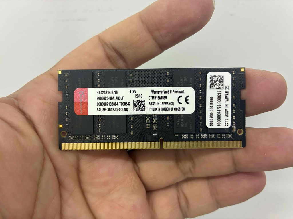 RAM Laptop Kingston HyperX Impact 16GBDDR4 2400MHz. Mua bán Linh kiện (RAM, Card...) tại Thành phố Rạch Giá Kiên Giang được đăng bởi Phát hình 1