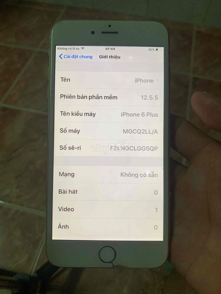 Apple iPhone 6 Plus Vàng Zin. Mua bán Điện thoại tại Quận 7 Tp Hồ Chí Minh được đăng bởi thông thông hình 1