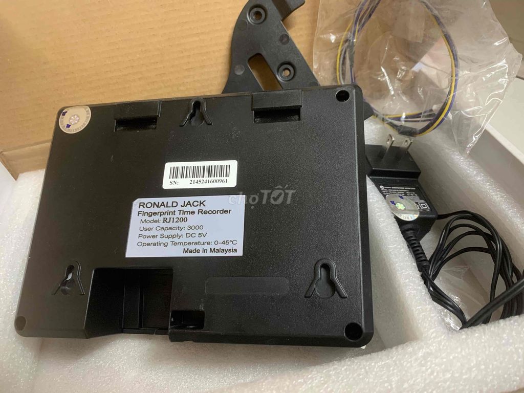 Máy chấm công RONALD JACK RJ1200 Đen Bạc. Mua bán Đồ dùng văn phòng tại Quận Lê Chân Hải Phòng được đăng bởi sonnerag hình 1