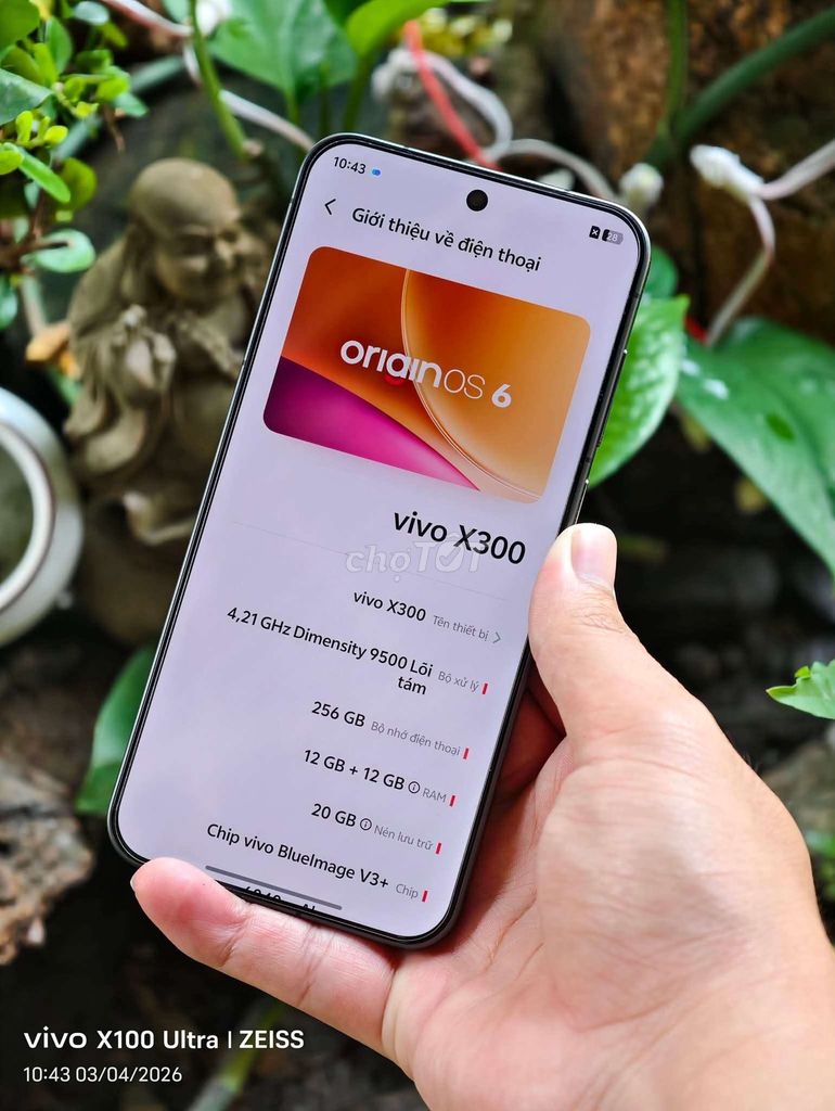 Vivo X300 12GB/256GB Xám 99%. Mua bán Điện thoại tại Quận Cẩm Lệ Đà Nẵng được đăng bởi Nguyễn Văn Linh hình 1