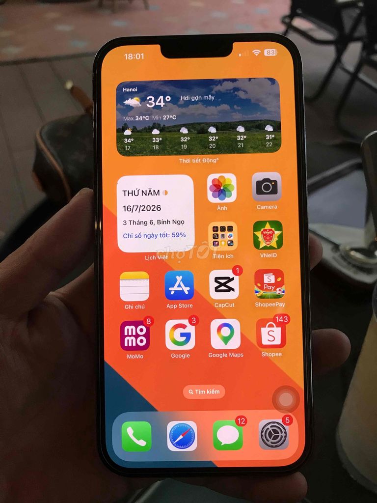 Apple iPhone 13 Pro Max 128GB VN/A 84%. Mua bán Điện thoại tại Quận Nam Từ Liêm Hà Nội được đăng bởi Nguyễn Duy hình 1