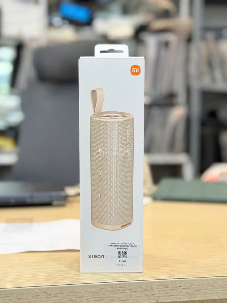 Loa Bluetooth Xiaomi Sound Outdoor Vàng chống nước. Mua bán Tivi, Âm thanh tại Quận Đống Đa Hà Nội được đăng bởi Thế Hoàng hình 1