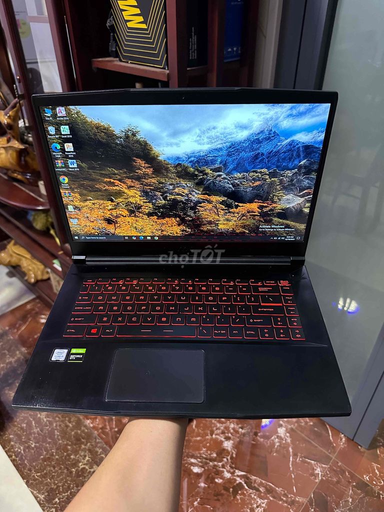 MSI GF63 9SC i5-9300H 15.6 inch 8GB/256GB. Mua bán Laptop tại Thành phố Buôn Ma Thuột Đắk Lắk được đăng bởi Laptop Tiệm Cầm Đồ Nguyễn Phương hình 1
