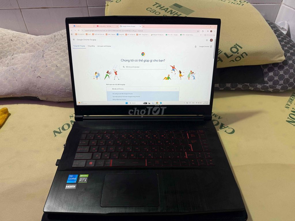 GAMING MSI I5 11400h RTX3050 RAM 16 SSD 1TB. Mua bán Laptop tại Huyện Lấp Vò Đồng Tháp được đăng bởi Tpz hình 1