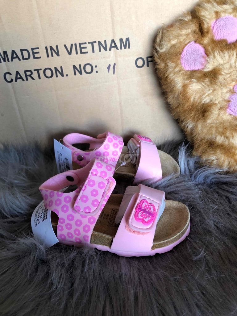 sỉ 300 đôi sandal baby đế trấu xuất khẩu