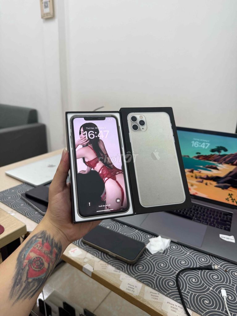 iPhone 11 Pro Max Za/a 2 sim VL ios 16 Full CN. Mua bán Điện thoại tại Quận Đống Đa Hà Nội được đăng bởi Hà Nội Mobile Bao Duyệt Nợ Xấu hình 1
