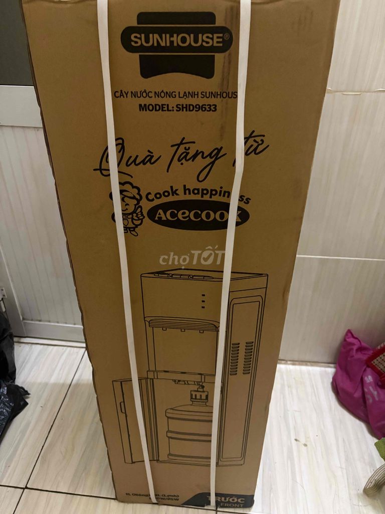 Cây nước nóng lạnh SUNHOUSE SHD9633 Trắng. Mua bán Bếp, lò, đồ điện nhà bếp tại Thành phố Bà Rịa Bà Rịa - Vũng Tàu được đăng bởi Minh Trí hình 1