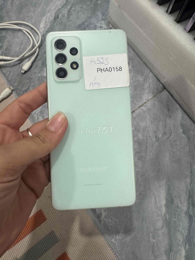 Samsung Galaxy A52s 5G 128GB Đen màn ám. Mua bán Điện thoại tại Quận 4 Tp Hồ Chí Minh được đăng bởi Phan Pha hình 1