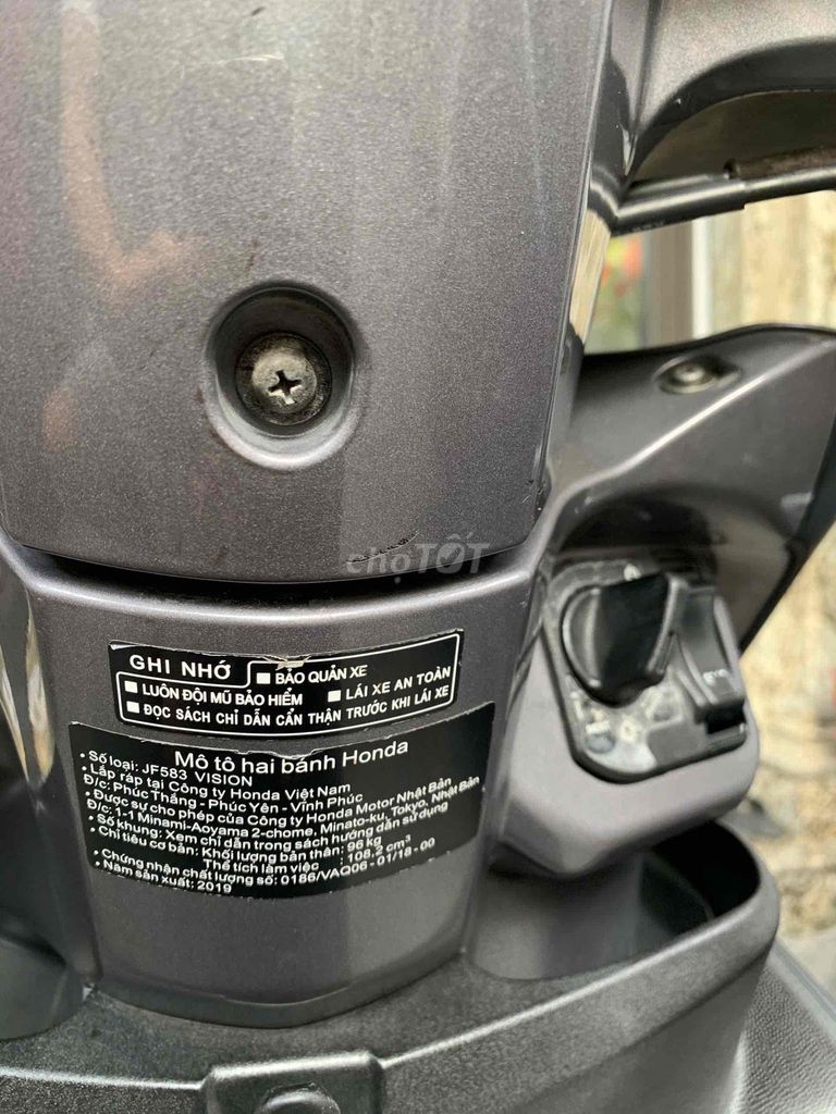 Vision đời 2019 khoá khiển zin nguyên bản !. Mua bán Xe máy tại Quận Lê Chân Hải Phòng được đăng bởi Nguyễn Ngọc hình 4