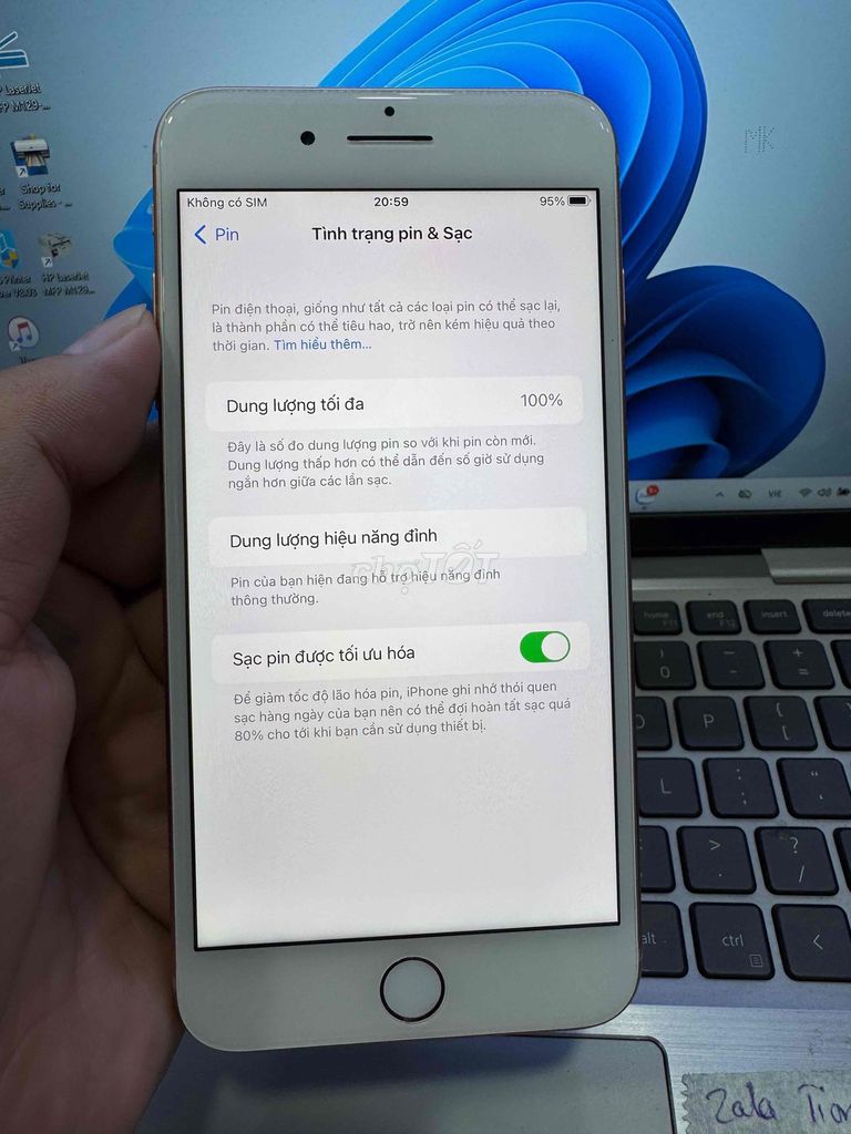 iPhone 8 Plus 64GB Vàng 99% mới. Mua bán Điện thoại tại Quận 6 Tp Hồ Chí Minh được đăng bởi QUỐC THIÊN BÁN GÓP 0 ĐỒNG  hình 1