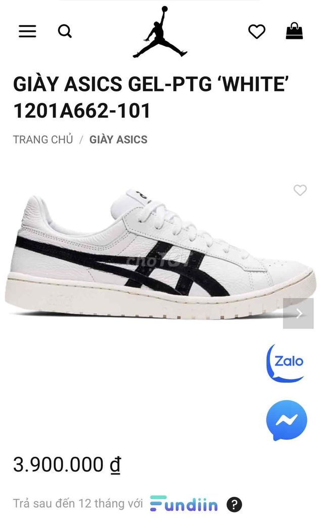 Giày thể thao ASICS GEL-PTG Unisex. Mua bán Giày dép tại Thành phố Chí Linh Hải Dương được đăng bởi Quỳnh Nga 2hand hình 1