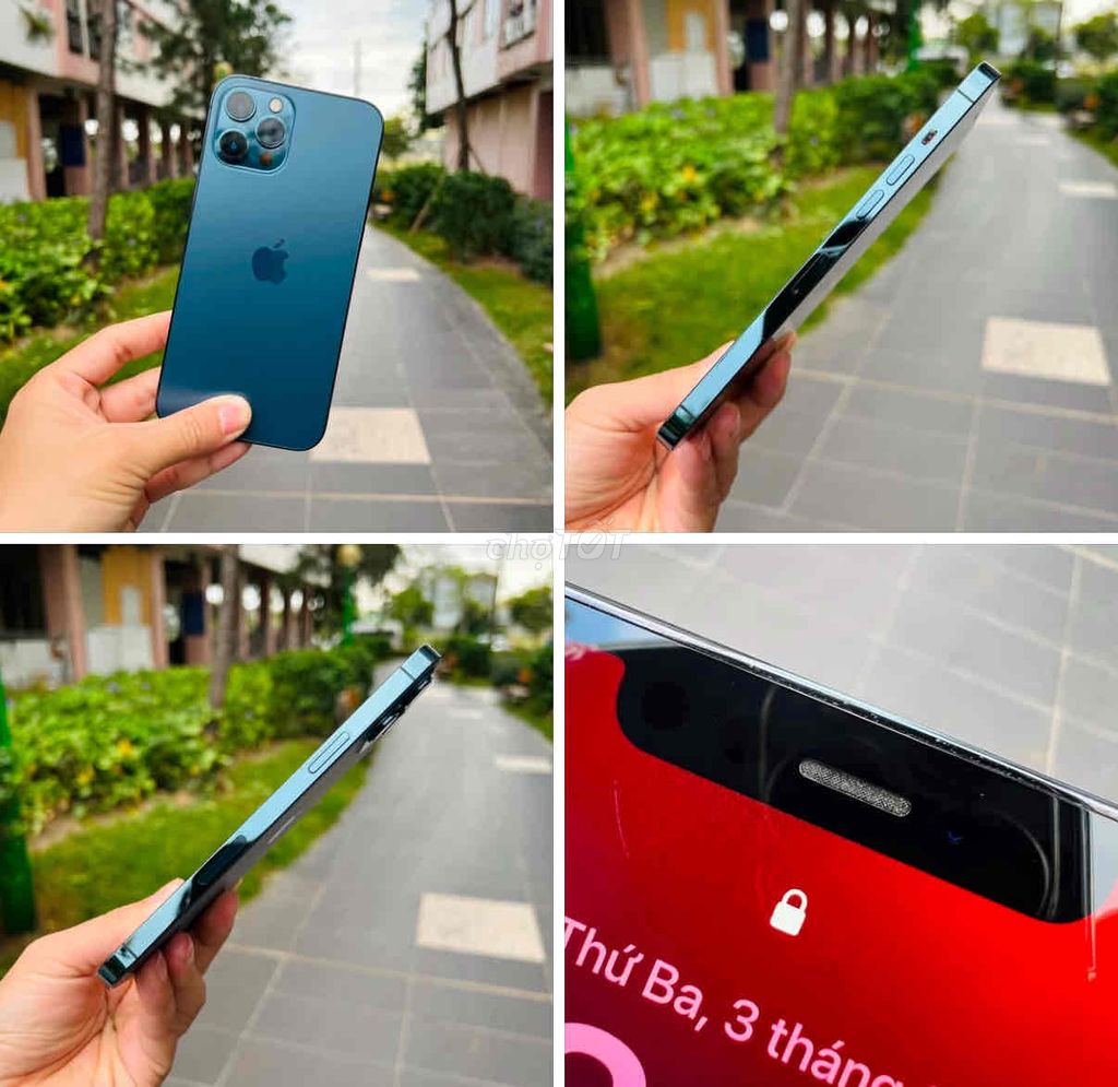 iPhone 12 Pro Max 256GB Xanh dương FULLBOX 2024. Mua bán Điện thoại tại Quận Thanh Xuân Hà Nội được đăng bởi Nguyễn Huy Dũng hình 1
