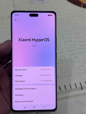 Xiaomi Civi 3, bản 12/256