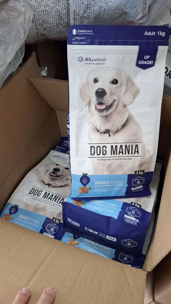 Thức ăn cho chó Dog MaNia 1kg. Mua bán Phụ kiện, Thức ăn, Dịch vụ tại Quận Hoàng Mai Hà Nội được đăng bởi Thu Sẽ Gầy hình 2