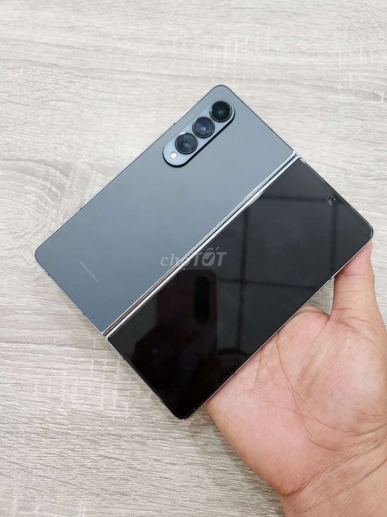 Samsung Galaxy Z Fold4 Việt 2sim 12/256GB Xanh. Mua bán Điện thoại tại Quận Gò Vấp Tp Hồ Chí Minh được đăng bởi Dương Điện Thoại giá rẻ  hình 1