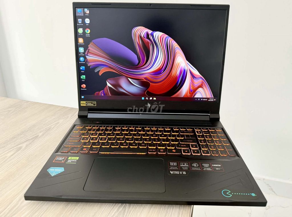 Acer Nitro V16_Ryzen 7 8845HS_GTX 4050_32G/512G. Mua bán Laptop tại Huyện Nhà Bè Tp Hồ Chí Minh được đăng bởi Tin Học Hải Minh hình 1