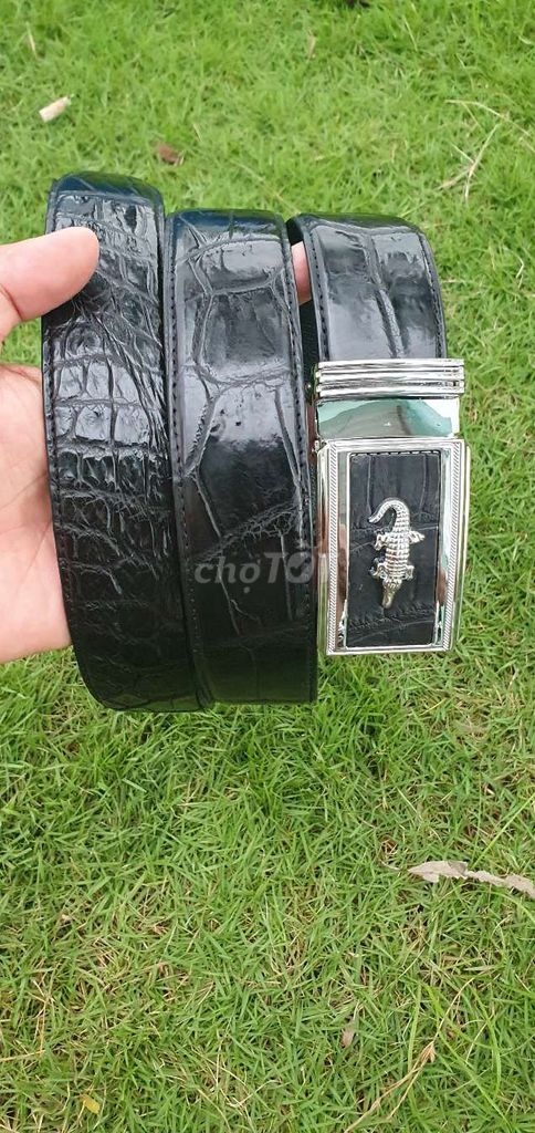 Dây lưng da cá sấu  bản 4cm. Mua bán Phụ kiện thời trang khác tại Huyện Đông Hải Bạc Liêu được đăng bởi Huỳnh Nguyễn  hình 1
