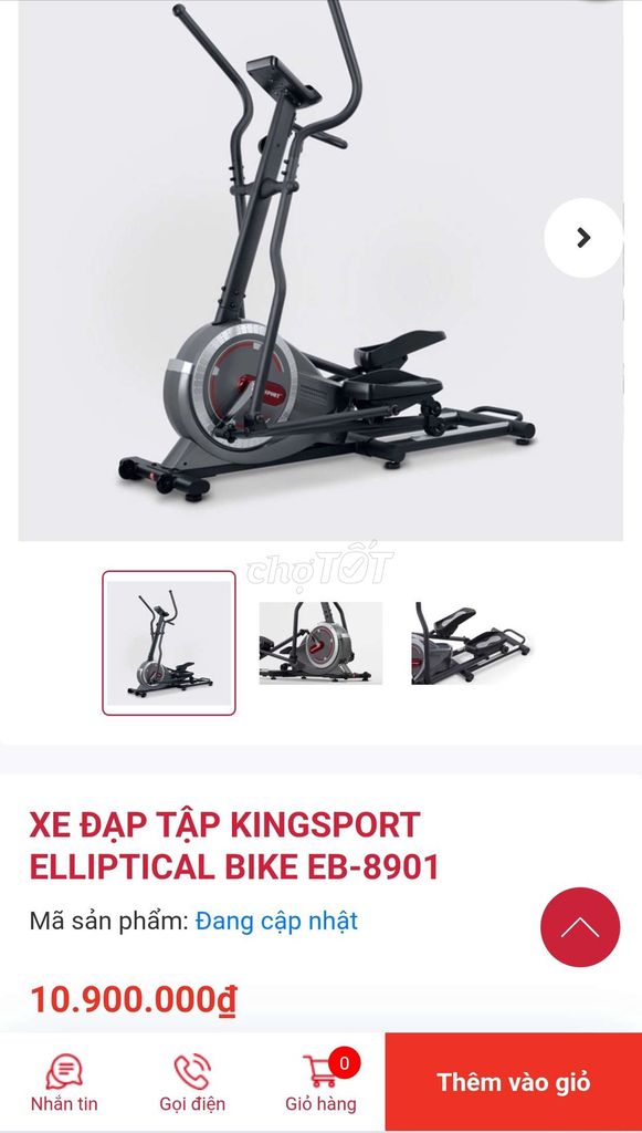 Xe trượt tuyết Kingsport EB-8901 Xám Đen