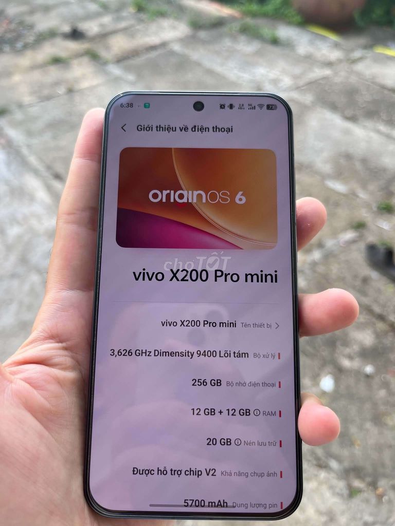 Vivo X200 Pro mini 256GB Đen 98%. Mua bán Điện thoại tại Thành phố Sa Đéc Đồng Tháp được đăng bởi Tuấn hình 1