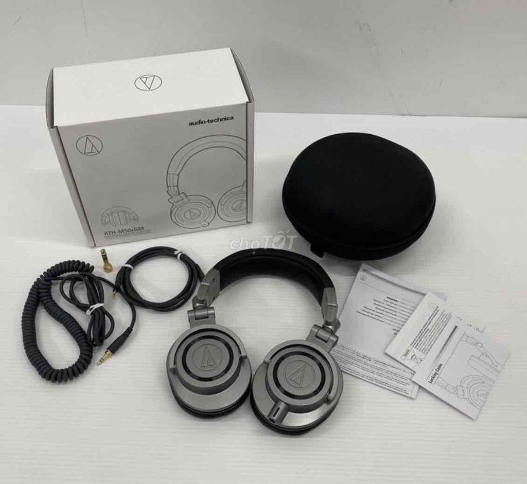 Tai nghe Audio-Technica ATH-M50x Xám Đã sử dụng. Mua bán Tivi, Âm thanh tại Quận Đống Đa Hà Nội được đăng bởi Dương Anh hình 1