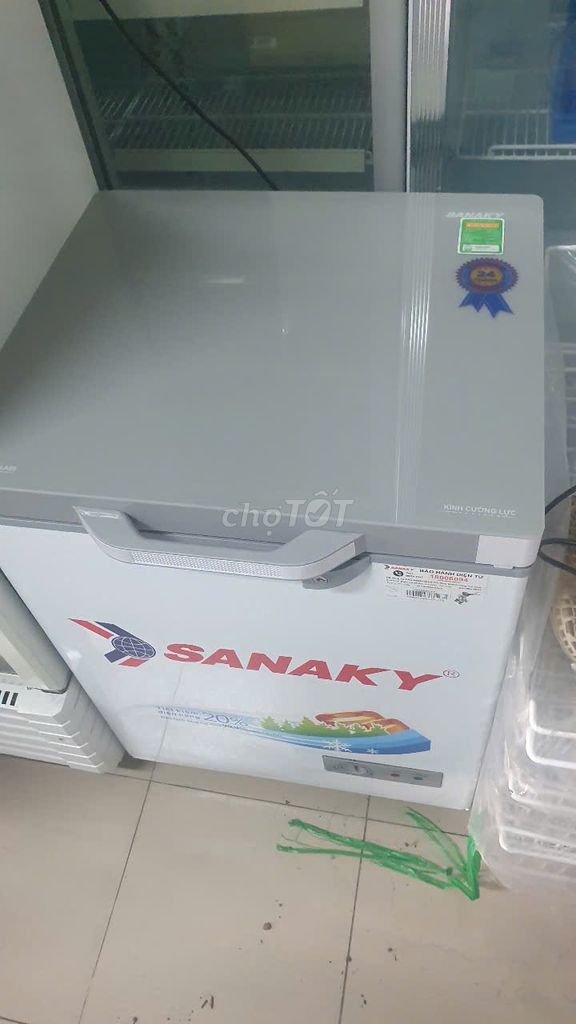 tủ đông 100 lít sanaky dùng tốt