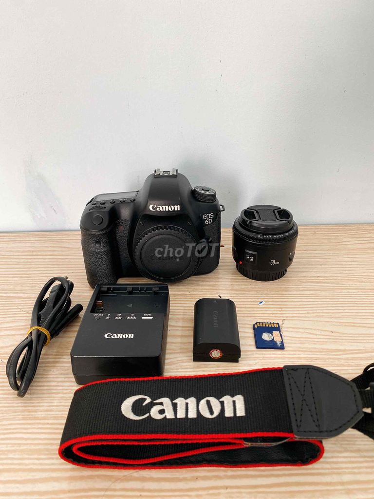 Máy ảnh Canon EOS 6D 50f1.8 đẹp màn sáng. Mua bán Máy ảnh, Máy quay tại Quận Gò Vấp Tp Hồ Chí Minh được đăng bởi Hảo Huy hình 1