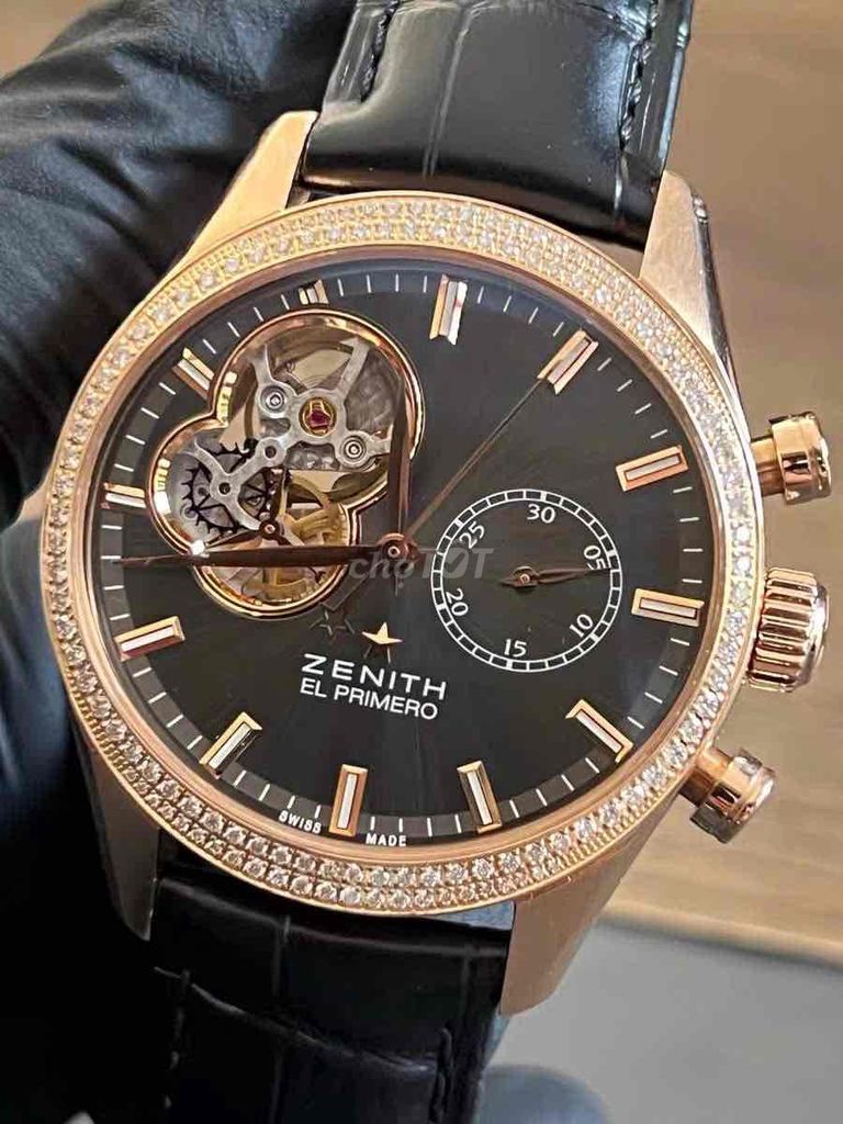 ZENITH EL PRIMERO CHRONOMASTER OPEN HEART 18k GOLD. Mua bán Đồng hồ tại Quận Hoàng Mai Hà Nội được đăng bởi Anh Tuấn hình 1