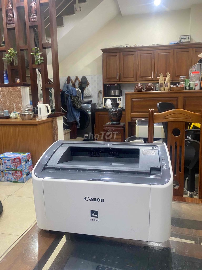 Máy in Canon LBP2900 Trắng Như mới. Mua bán Đồ dùng văn phòng tại Quận Long Biên Hà Nội được đăng bởi Viet Nguyen hình 1