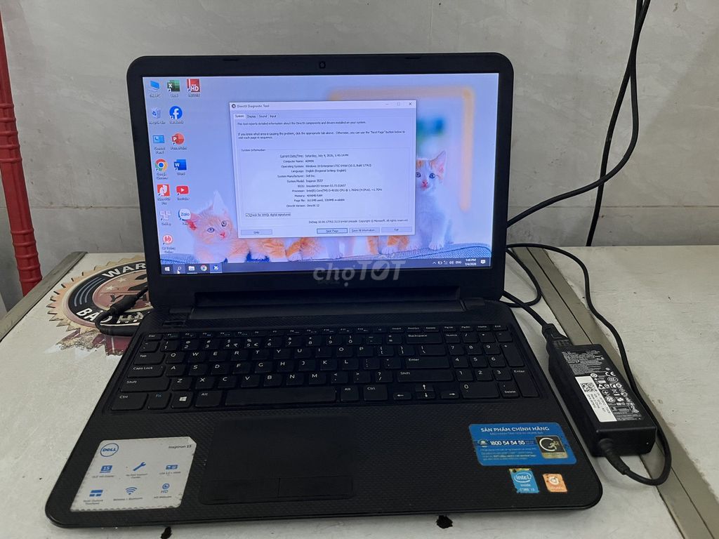 Dell Inspiron 3537 i3 RAM 4GB HDD 500GB. Mua bán Laptop tại Quận Gò Vấp Tp Hồ Chí Minh được đăng bởi Nguyễn Hoàng An  hình 1
