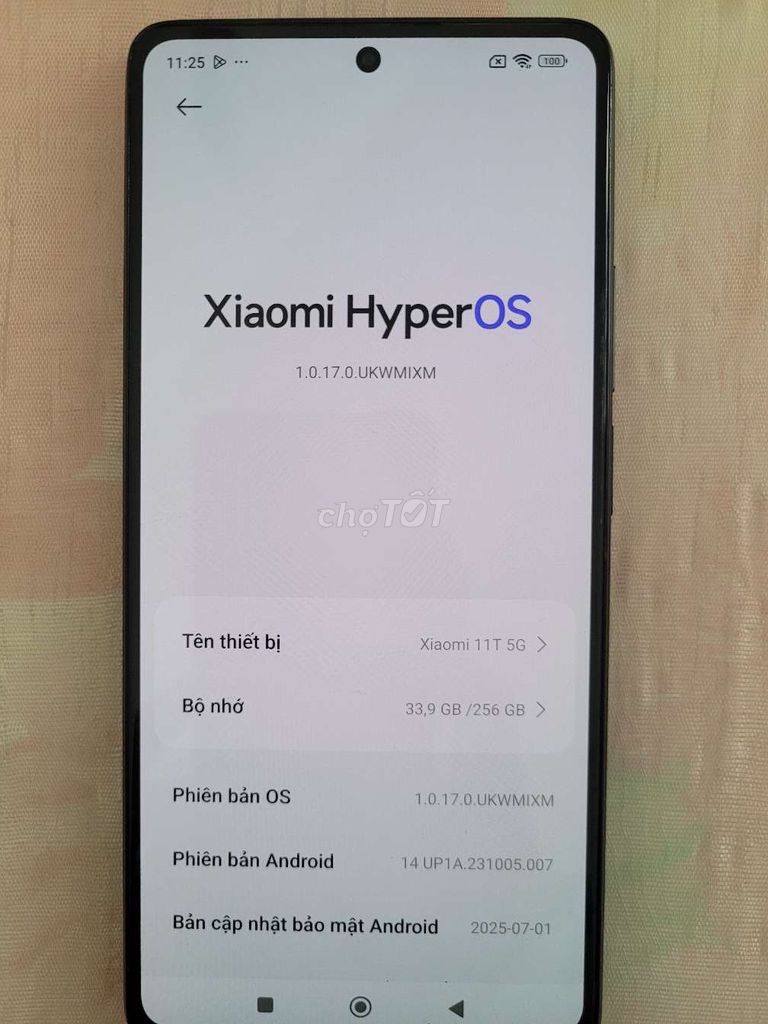 Xiaomi Mi 11T 5G 256GB. Mua bán Điện thoại tại Thành phố Thủ Đức Tp Hồ Chí Minh được đăng bởi nguyen van thanh hình 1