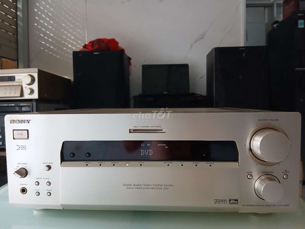 Amply Sony V828X hoạt động tốt, máy đẹp tiếng hay. Mua bán Tivi, Âm thanh tại Quận Tân Phú Tp Hồ Chí Minh được đăng bởi Đăng Nguyên  hình 1