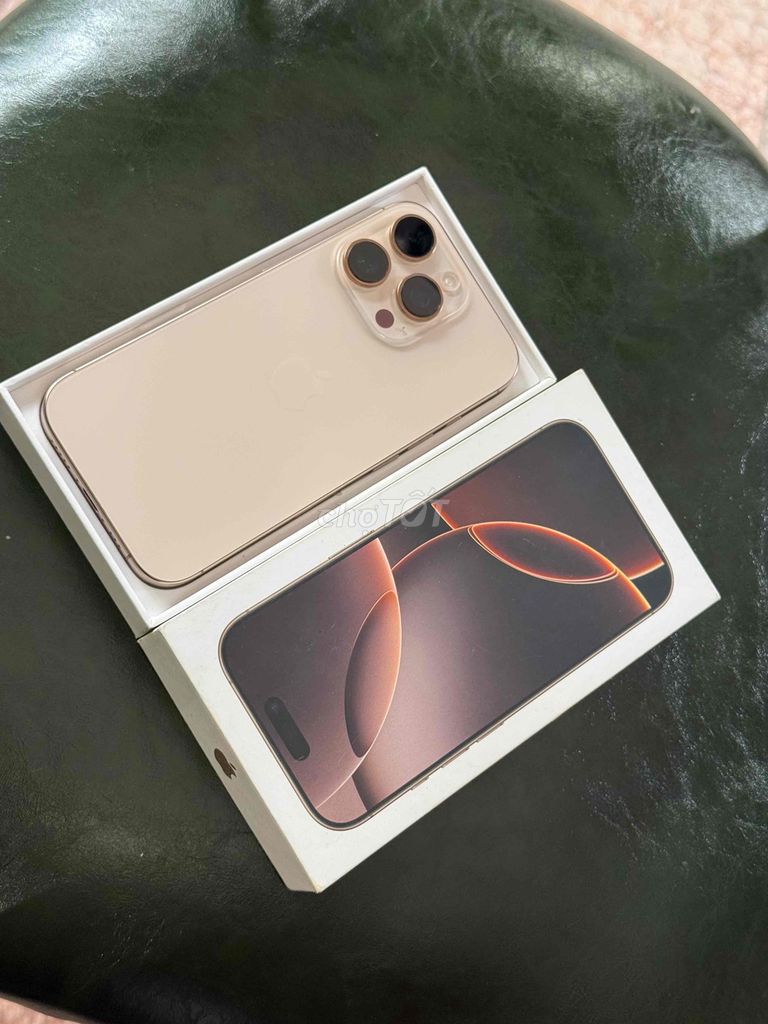 iPhone 16 Pro 128GB Sa mạc VN 99%. Mua bán Điện thoại tại Quận Lê Chân Hải Phòng được đăng bởi Cồ Việt Coffee Mobile hình 1